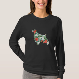 English Springer Spaniel Aloha Hawaiian Dog T-Shirt