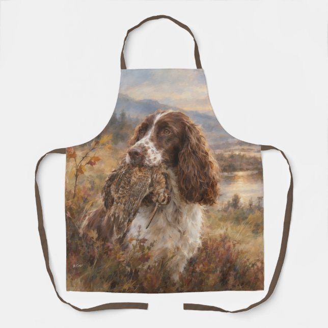 English Springer Spaniel  Apron (Front)