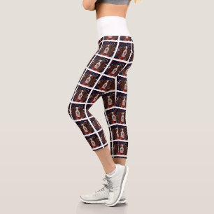 ENGLISH SPRINGER SPANIEL CAPRI LEGGINGS