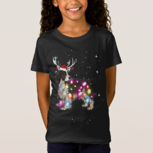 English Springer Spaniel Christmas Lights Pajama F T-Shirt