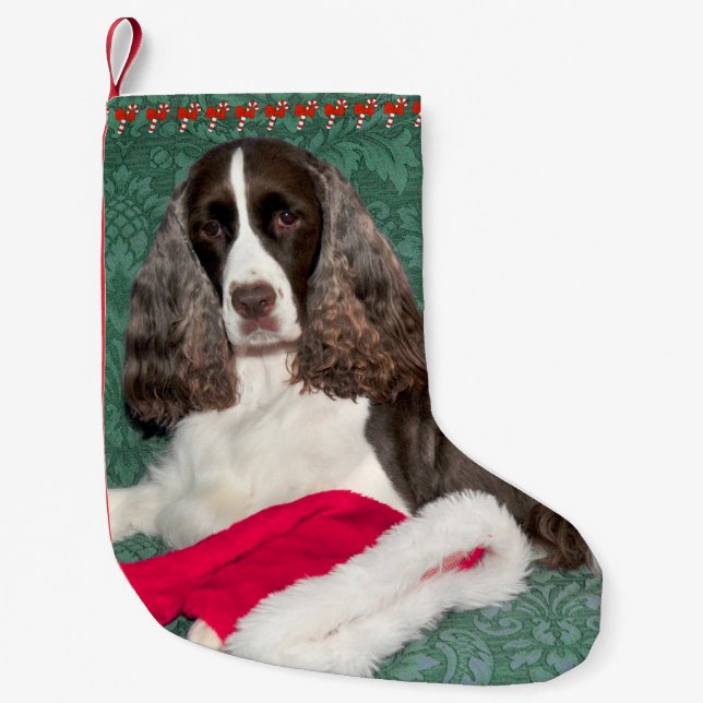 English Springer Spaniel Christmas Stocking (Front)