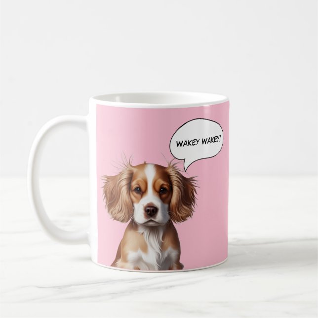 English springer spaniel coffee mug (Left)