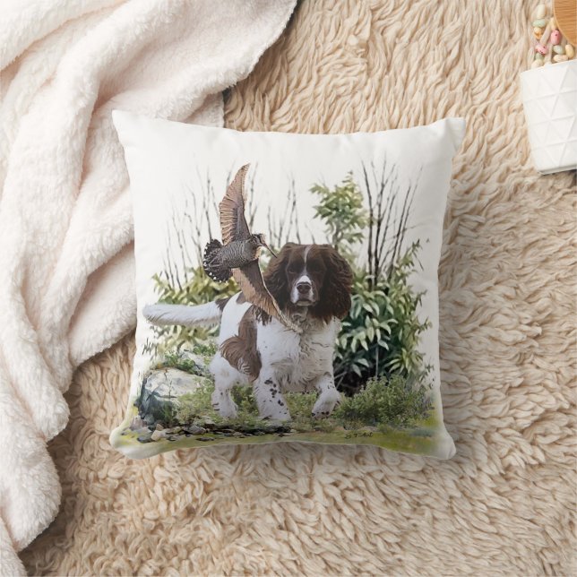  English Springer Spaniel  Cushion (Blanket)