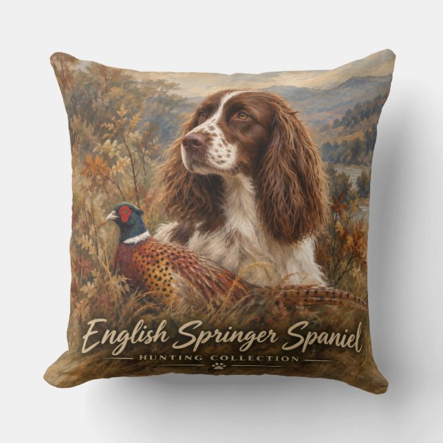 English Springer Spaniel  Cushion (Front)