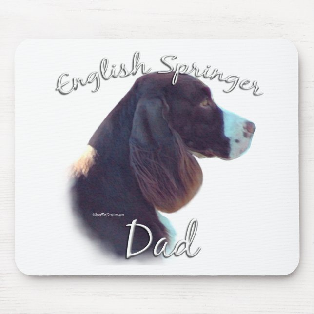 English Springer Spaniel Dad 2 Mouse Pad (Front)