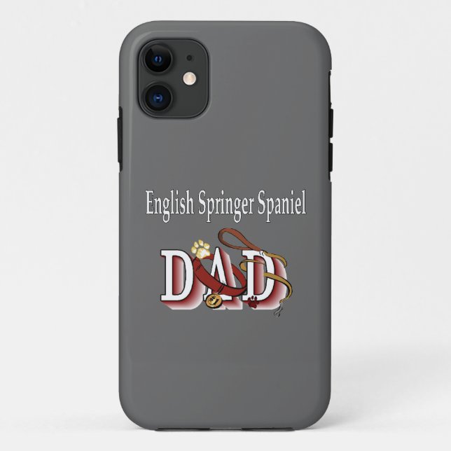 English Springer Spaniel Dad Case-Mate iPhone Case (Back)