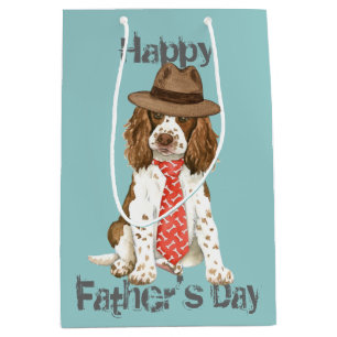 English Springer Spaniel Dad Medium Gift Bag