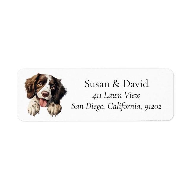 English Springer Spaniel Dog Breed Pet Lovers (Front)