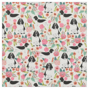 English Springer Spaniel Dog Fabric