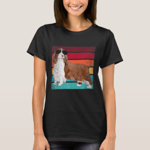 English Springer Spaniel Dog Funny Mum Dad Clothin T-Shirt