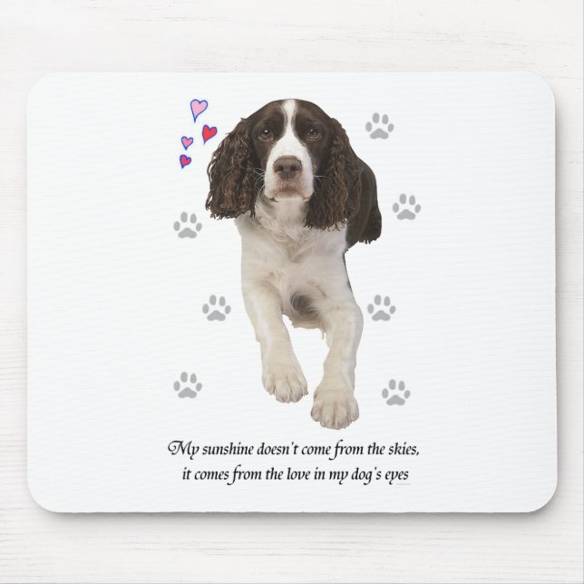English Springer Spaniel Dog Mouse Pad (Front)
