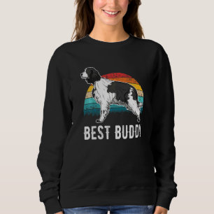 English Springer Spaniel Dog Sunset Sweatshirt