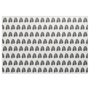 English Springer Spaniel Fabric