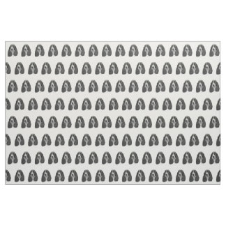 English Springer Spaniel Fabric