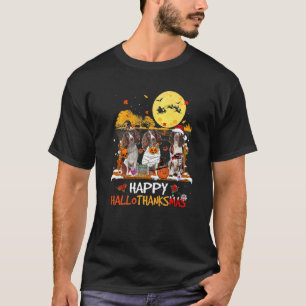 English Springer Spaniel Happy Hallothanksmas Hall T-Shirt