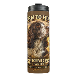 English Springer Spaniel Hunting Dog Thermal Tumbler