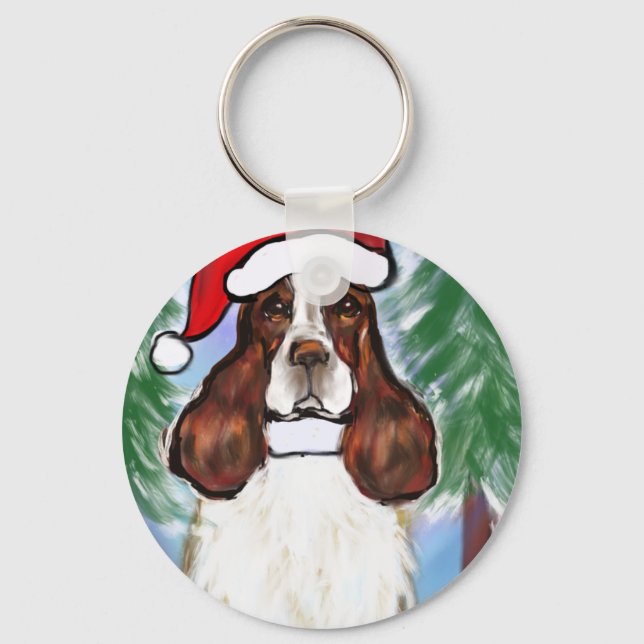 ENGLISH SPRINGER SPANIEL KEY RING (Front)