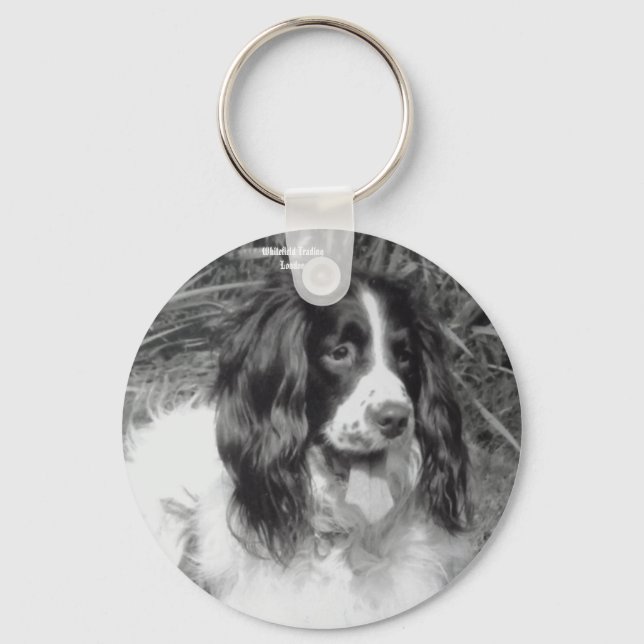 English Springer Spaniel Key Ring (Front)