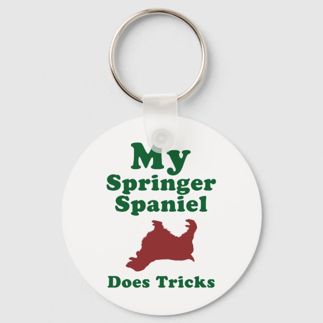 English Springer Spaniel Key Ring (Front)