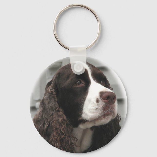 English Springer Spaniel Keychain (Front)