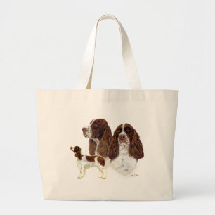 English Springer Spaniel Large Tote Bag