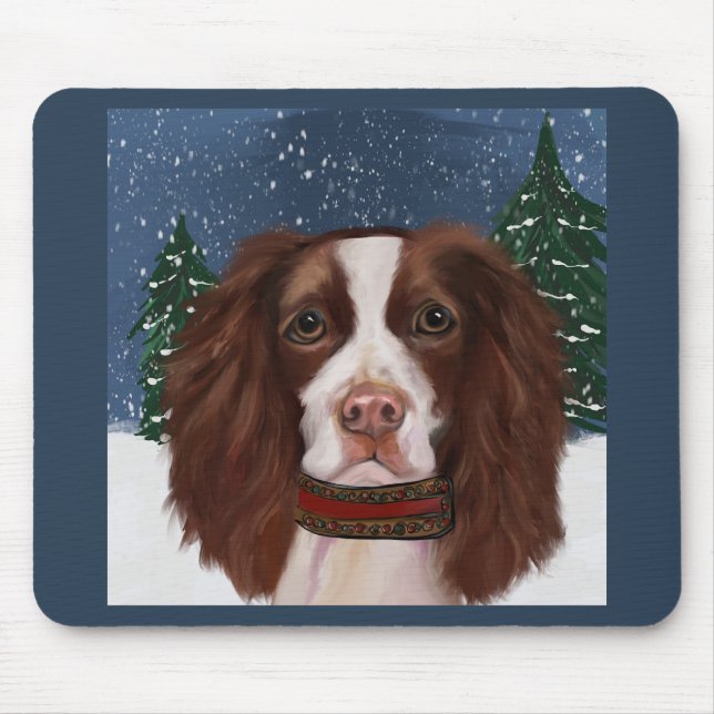 ENGLISH SPRINGER SPANIEL     MOUSE PAD (Front)