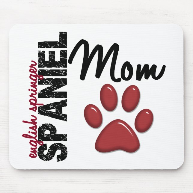 English Springer Spaniel Mum 2 Mouse Pad (Front)