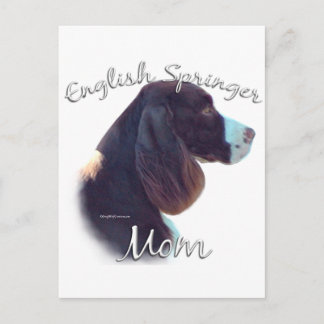 English Springer Spaniel Mum 2 Postcard