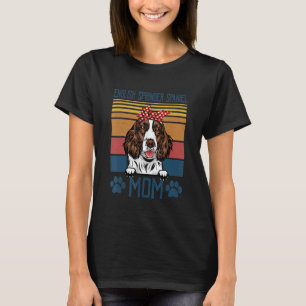 English Springer Spaniel Mum  Mothers Day Dog Mama T-Shirt