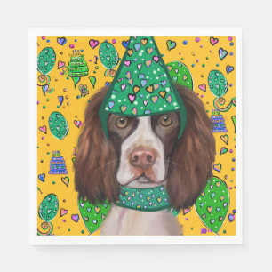 English Springer Spaniel Napkin