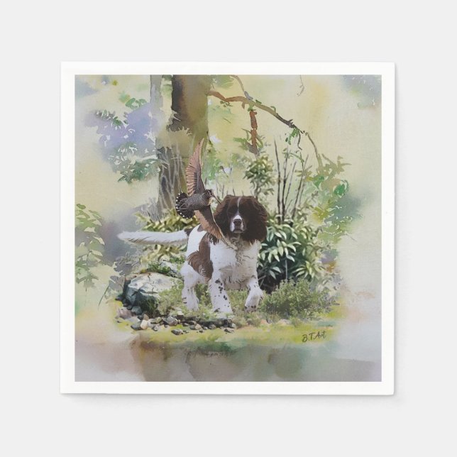 English Springer Spaniel  Napkin (Front)