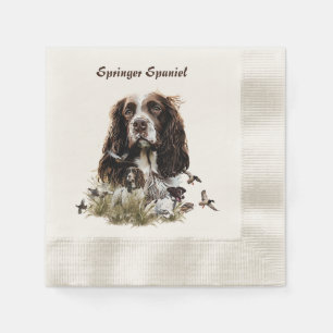 English Springer Spaniel Napkin