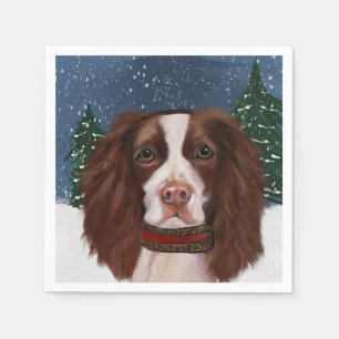 ENGLISH SPRINGER SPANIEL         NAPKIN