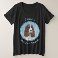 English Springer Spaniel Painting Original Dog Art