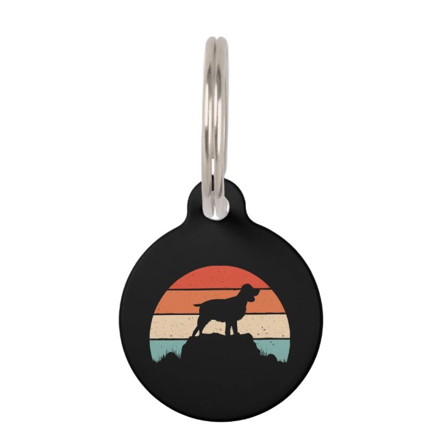 English springer spaniel pet tag (Front)