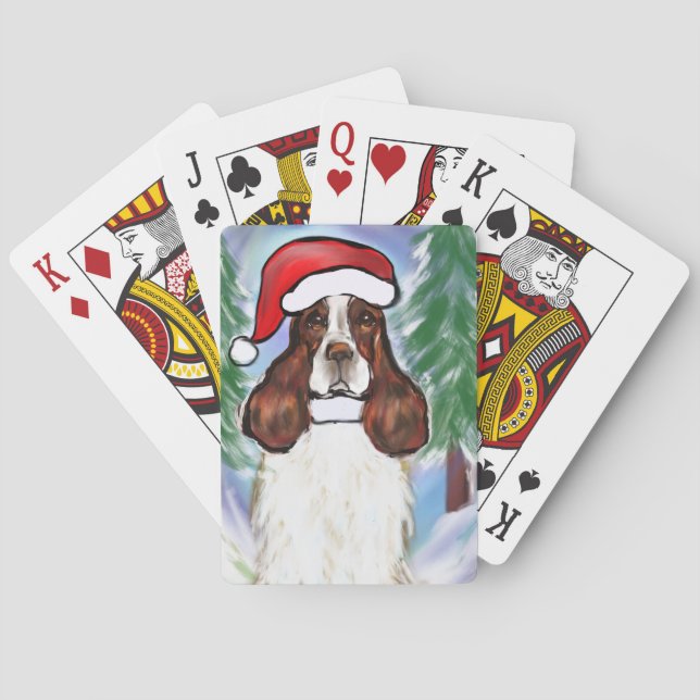 ENGLISH SPRINGER SPANIEL PLAYING CARDS (Back)