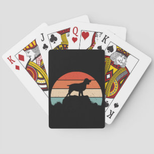 English springer spaniel playing cards