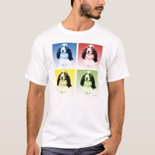 English Springer Spaniel Pop T-Shirt