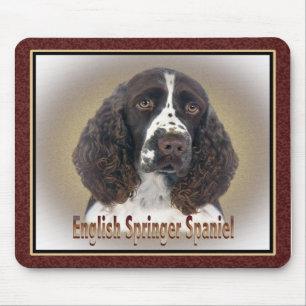 English Springer Spaniel portrait Mouse Pad