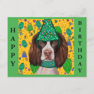 English Springer Spaniel Postcard