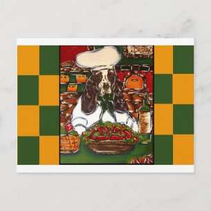 English Springer Spaniel Postcard