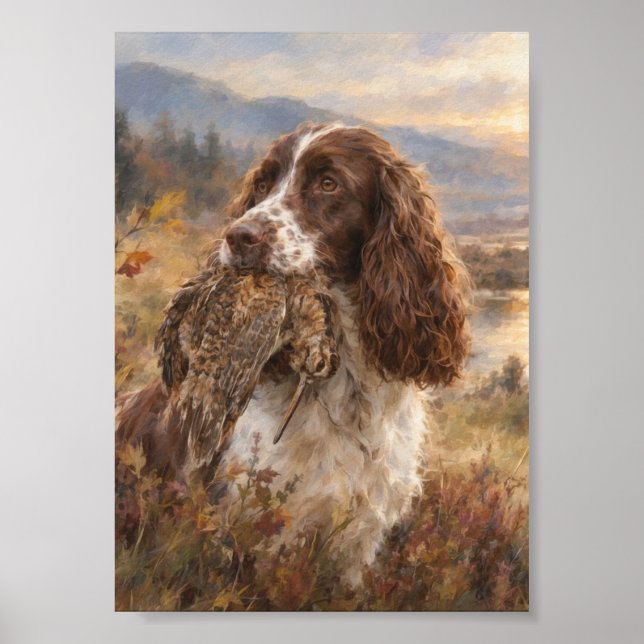 English Springer Spaniel  Poster (Front)