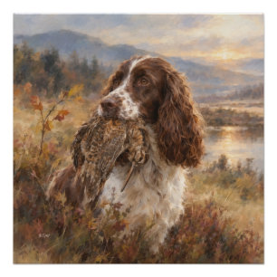 English Springer Spaniel Poster