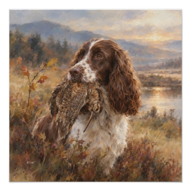 English Springer Spaniel  Poster (Front)