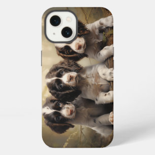English springer spaniel puppies iPhone 13 case