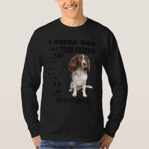English Springer Spaniel Quote Mum Dad Print, Hunt T-Shirt