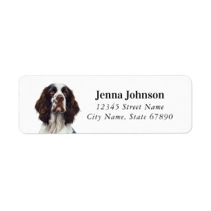 English Springer Spaniel Return Address Labels