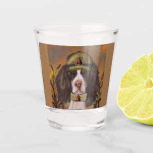 English Springer Spaniel Shot Glass