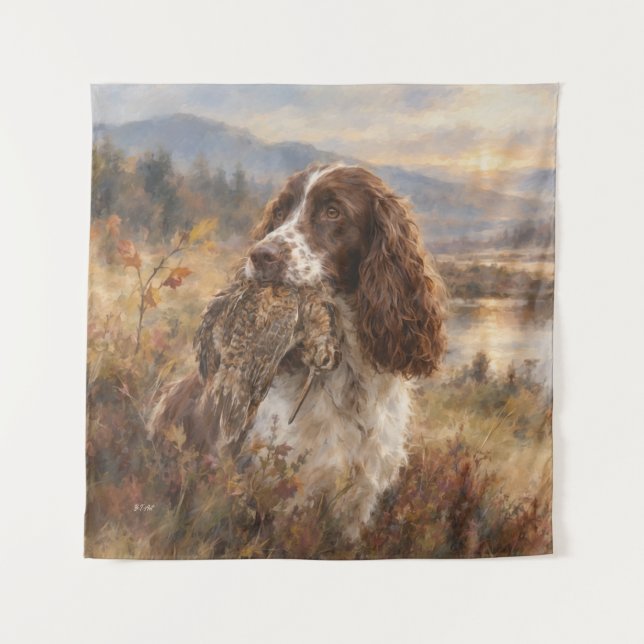 English Springer Spaniel  Tapestry (Front)