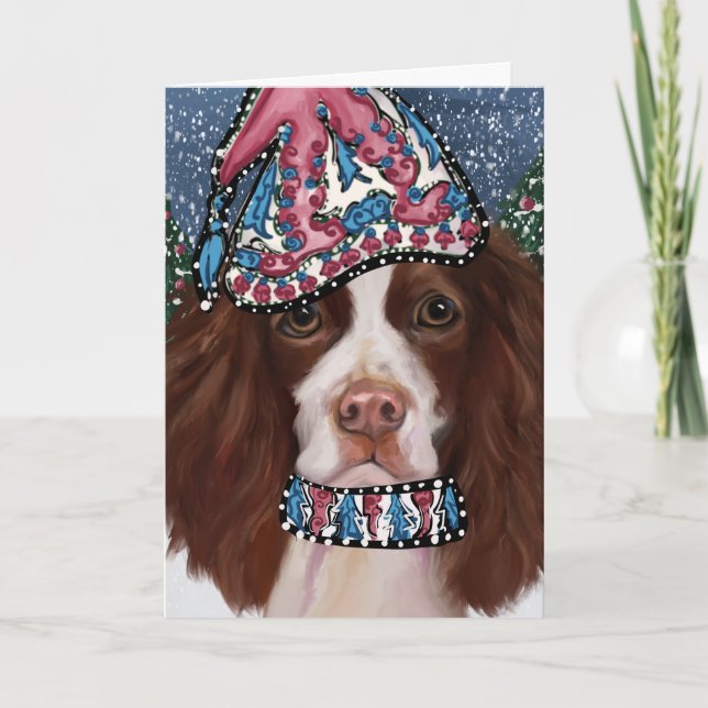 ENGLISH SPRINGER SPANIEL        THANK YOU CARD (Front)